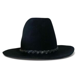 Rockmount Ranch Wear Wool Cowboy Cowgirl Hat Braided Band Made in USA Size L